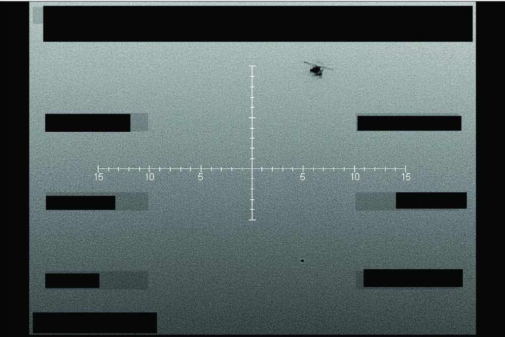 FBI infrared still capturing an unidentified object below a helicopter over the western United States, September 2025 — illustrative of the 'what was hidden' framing.
